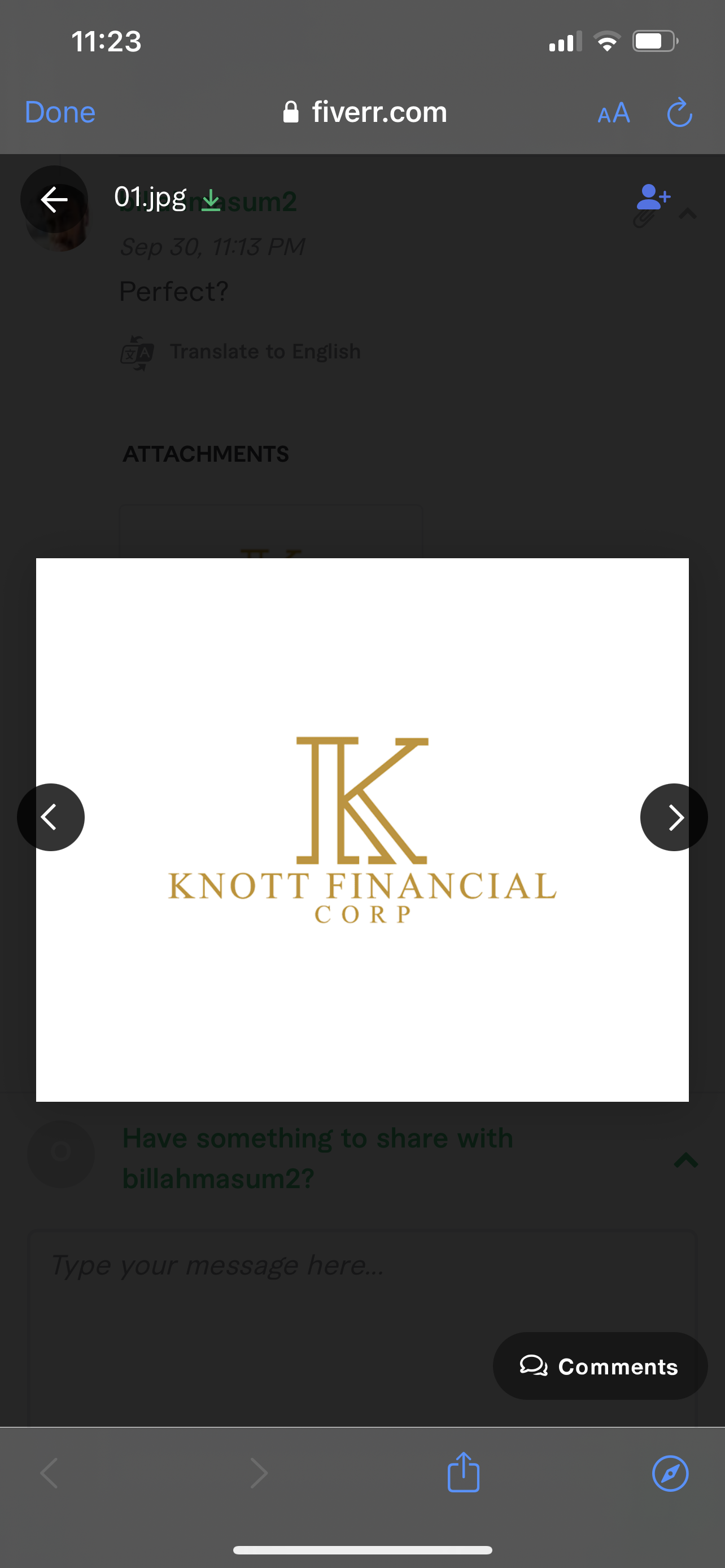 Knott Financial Corp. logo